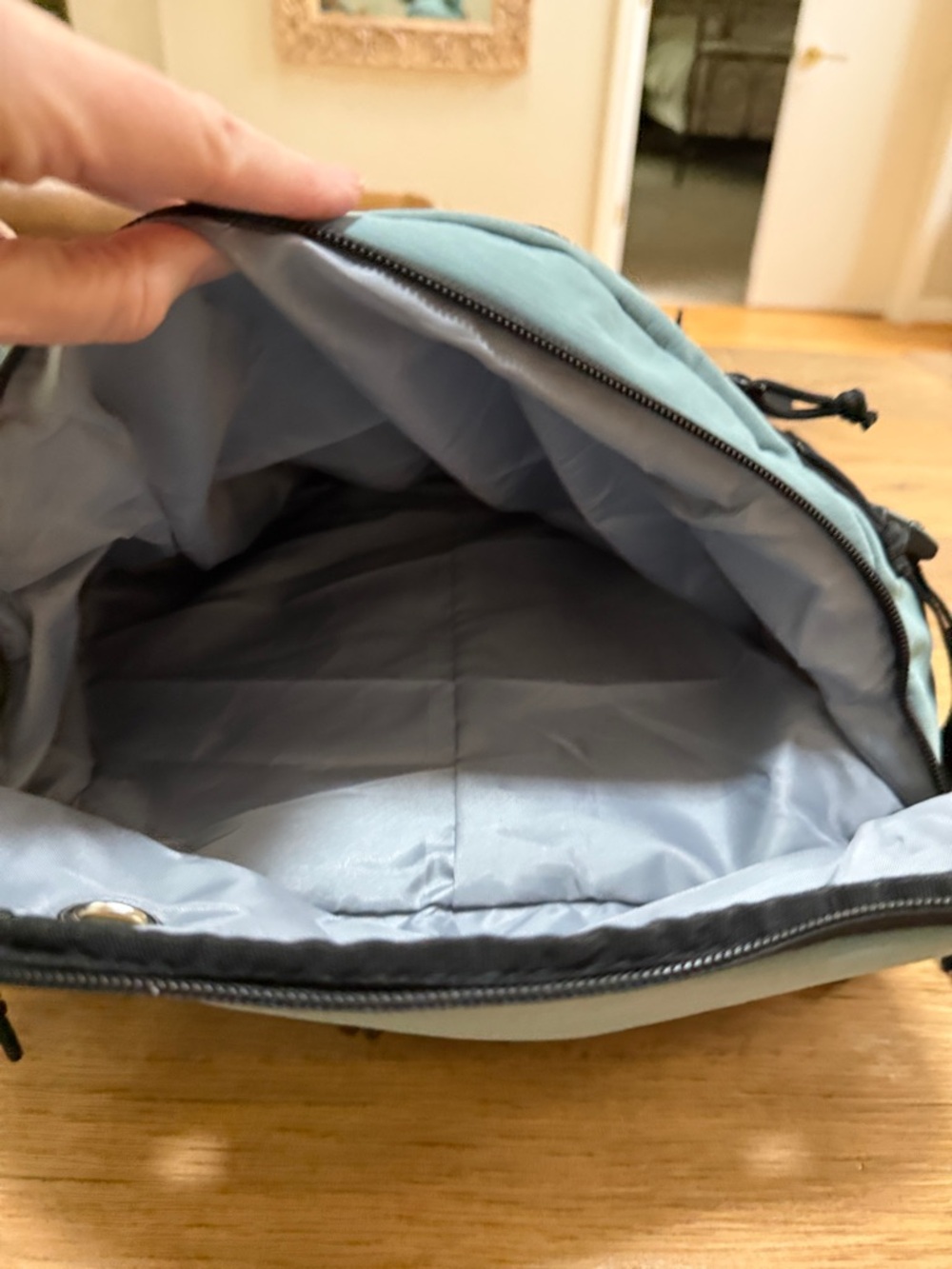 BAGSMART Blast Quick Access Standard 28L Carry-on Travel Backpack - Arona Blue - Picture 8 of 8